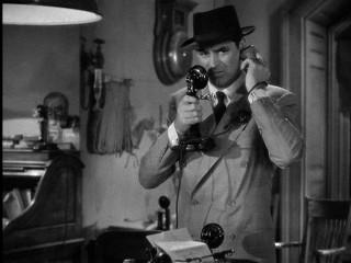 Man hat phone ear kitchen - a phone free wallpaper