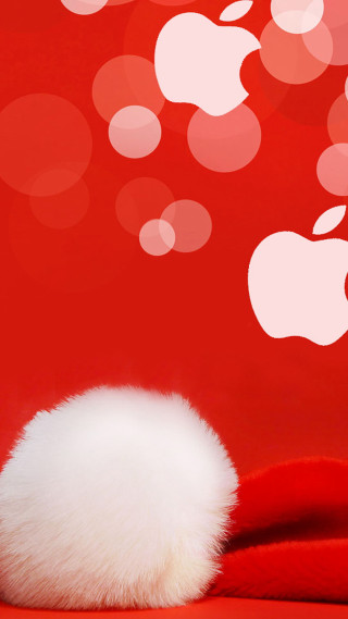 White ball red blanket apple - a white ball free wallpaper