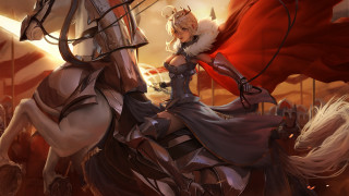 Artoria pendragon horse riding armor - the back of a horse next free wallpaper