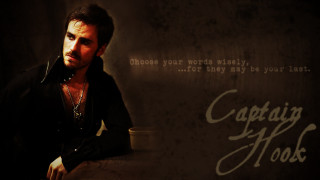 Man leaning wall captain hook - your free wallpaper