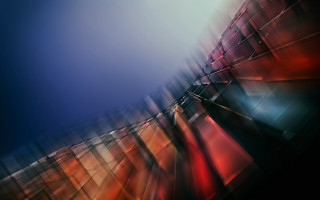Blurry building abstract sculpture motion - an abstract sculpture free wallpaper for desktop