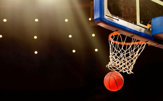 Basketball air hoop lights planet - a basketball free wallpaper
