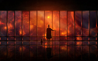 Man standing fence space background - alejandro burdisio free wallpaper for desktop