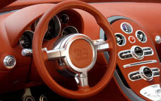 Red car dashboard steering wheel - the dash free wallpaper