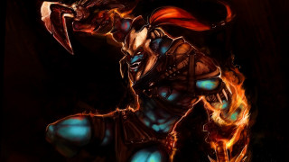 Demonic man sword demon outfit - a demonic looking man free wallpaper