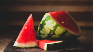 Watermelon slice cuttingboard knife summer - free hearts wallpaper