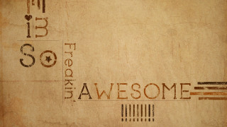 Happy awesome message paper funk - awesome free wallpaper