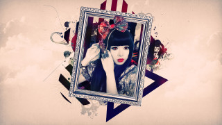 Woman bow picture frame flag - a bow free wallpaper