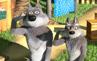 Furry animals field fence bush - a couple of animals free wallpaper