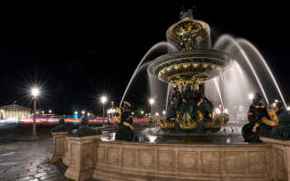 Cherryl fountain neoclassic tiltshift lighting - a fountain free wallpaper