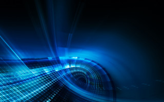 Blue abstract background spiral design 6 - a blue abstract background free wallpaper