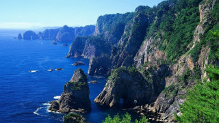 Mountain lake sunset forest bridge - mountain and trees free wallpaper