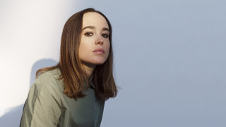 Woman green shirt serious portrait - carol bove free wallpaper