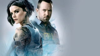 Man woman blue background back - visual art free wallpaper for desktop