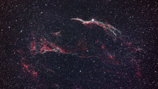 Large star cluster red blue - a large star cluster in the sky free wallpaper