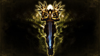 Glowing sword face rayonism andor - free anime wallpaper