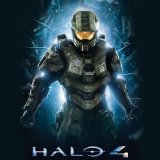 Man halo suit poster halo - holography free wallpaper for tablet