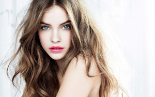 Woman longhair blueeyes blowingwind posing - brad holland free wallpaper