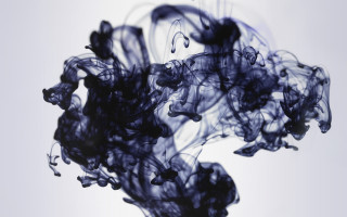 Floating black ink analytical art - alberto seveso free wallpaper