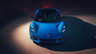 Blue sports car dark room 18 - bernardo cavallino free wallpaper