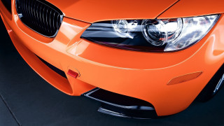 Car headlight front bumper fine - a car free wallpaper