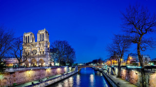 River city clocktower gothic impressionist - a city next free wallpaper for desktop