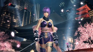 Purple woman sword cherry blossoms - cherry blossom free wallpaper