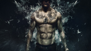 Man tattoo snake cedric seaut - his chest free wallpaper