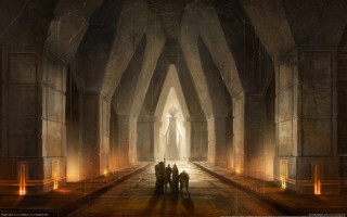 Tunnel group magic light ray - christophe vacher free wallpaper for desktop