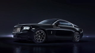 Black rollsroyce spotlight darkroom neoclassicism - the side of the car free wallpaper for desktop