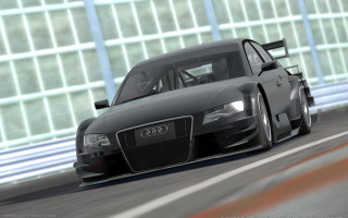 Black car race track 3d 2 - a black car free wallpaper