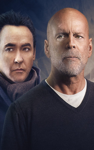 Two men black hair blue - a black background behind them free wallpaper for mobile