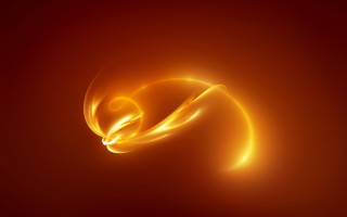 Bright orange swirl dark red - a white swirl free wallpaper for desktop