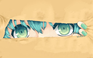 Cat eyes peeking goodbye aya - eye free wallpaper for desktop