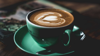 Coffee saucer spoon table book - a saucer free wallpaper