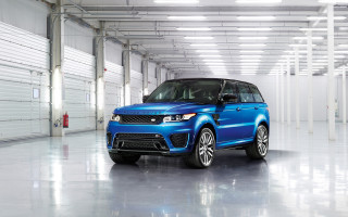 Blue range rover garage white 2 - xf iq4 free wallpaper