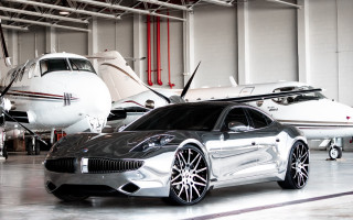Silver sports car garage jet - fletcher martin free wallpaper
