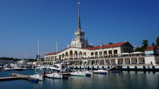 Marina building tower ship sky - a marina free wallpaper