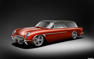 Red car black background ed - ed roth free wallpaper for desktop