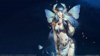 Butterfly costume fantasy anne stokes - a butterfly free wallpaper
