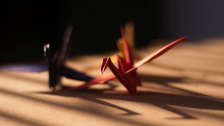 Scissors shadow abstract conceptual art - the table top free wallpaper