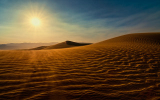 Desert sunset sand dunes mountains - mountain free wallpaper for desktop