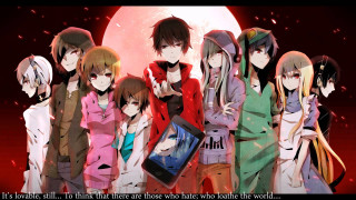 Anime moon group characters quote - a full moon free wallpaper for desktop