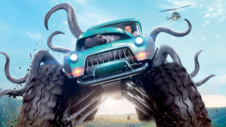 Monster truck octopus helicopter sots - an octopus free wallpaper
