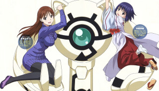 Anime characters pose clock purple - a purple dress free wallpaper for desktop