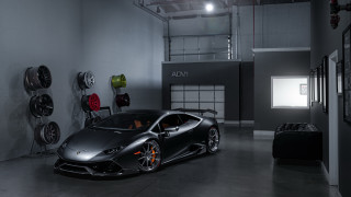 Black sports car garage light - andrew allan free wallpaper