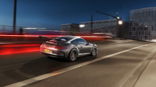 Car night motion blur panfuturism - the side of its free wallpaper