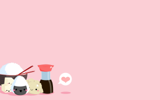 Bottles food pink background heart - kawaii free wallpaper for desktop