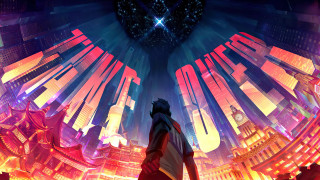 Man city bird star cyberpunk - a star above free wallpaper