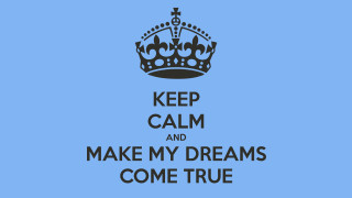 Blue background black crown words - carles delclaux i free wallpaper for desktop